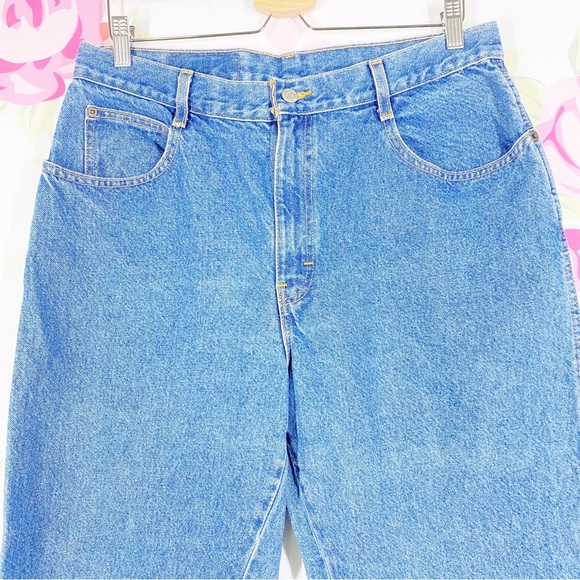 Vintage Gitano Medium Wash High Waist Mom Denim Jeans 16 - Picture 2 of 13